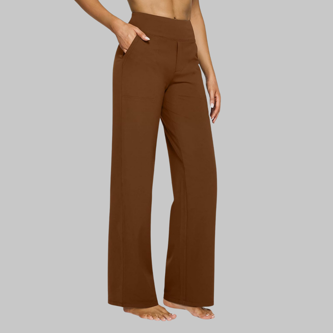 Comfortable stretch everyday trousers for women | Adele -12