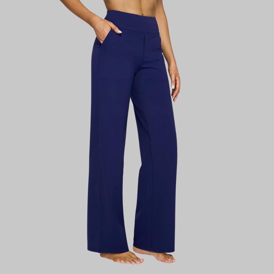 Comfortable stretch everyday trousers for women | Adele -11