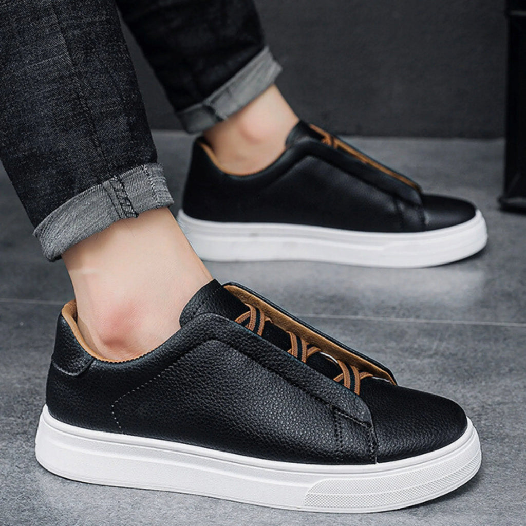 Classic leather everyday trainers for men | Vera -7