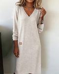 Comfortable relaxed everyday dress for women | Jana -1