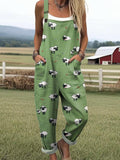 Casual printed jumpsuit for women | Whimsical Sheep