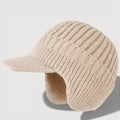 Cosy knitted ear-flap winter hat for women | Antonia -1