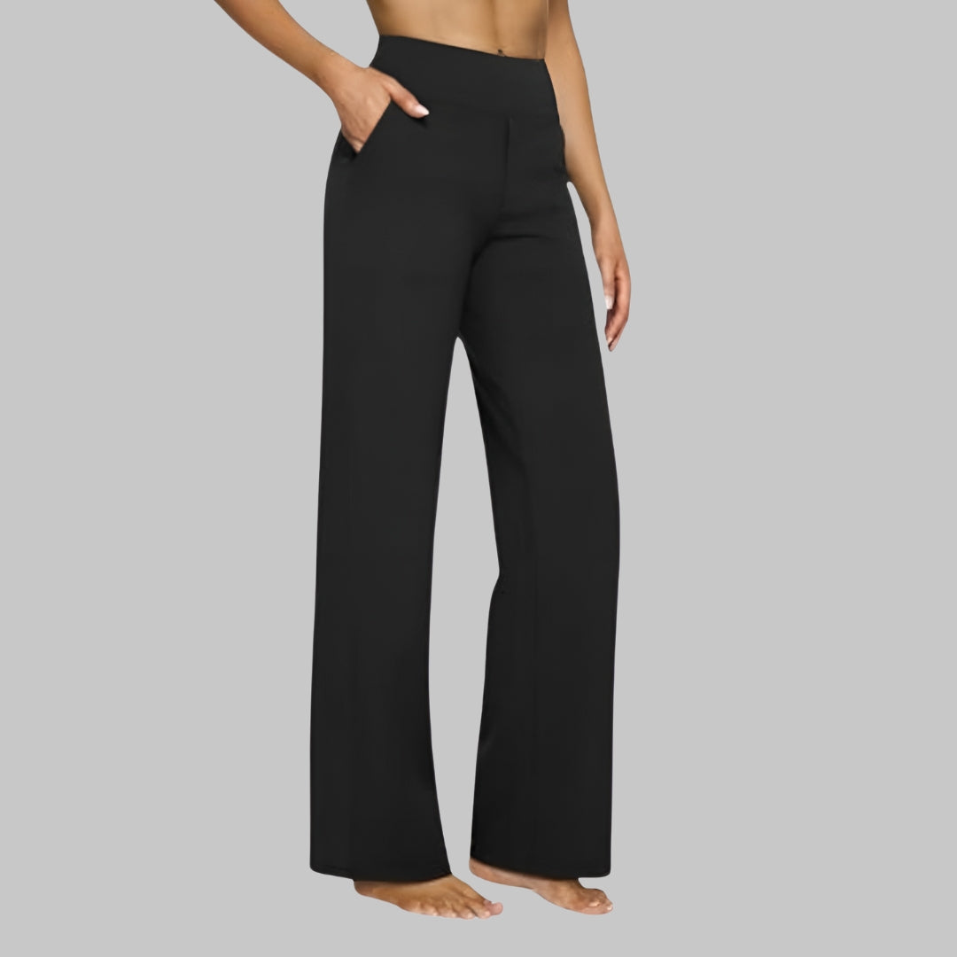 Comfortable stretch everyday trousers for women | Adele -8