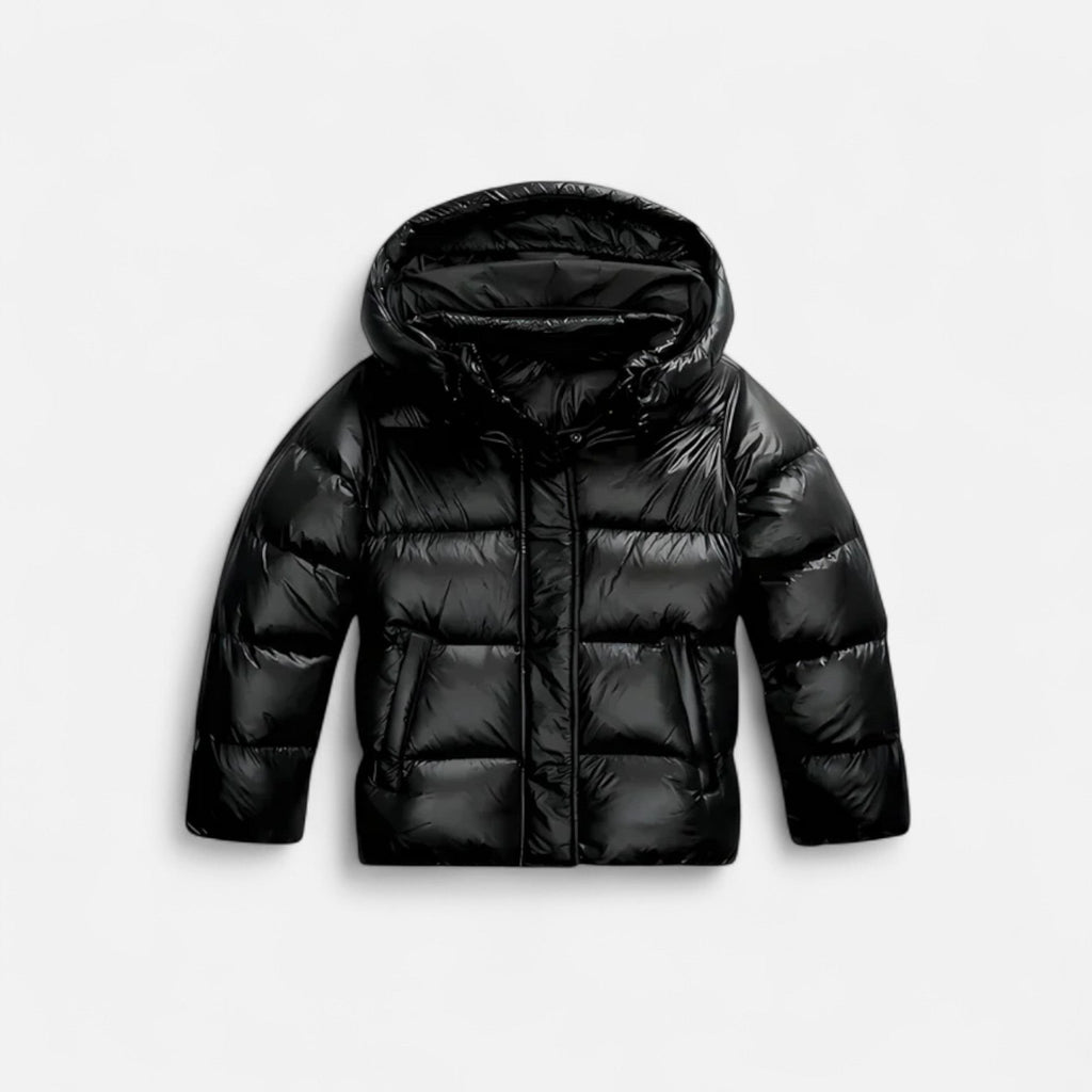 Slim elegant everyday puffer jacket for women -1