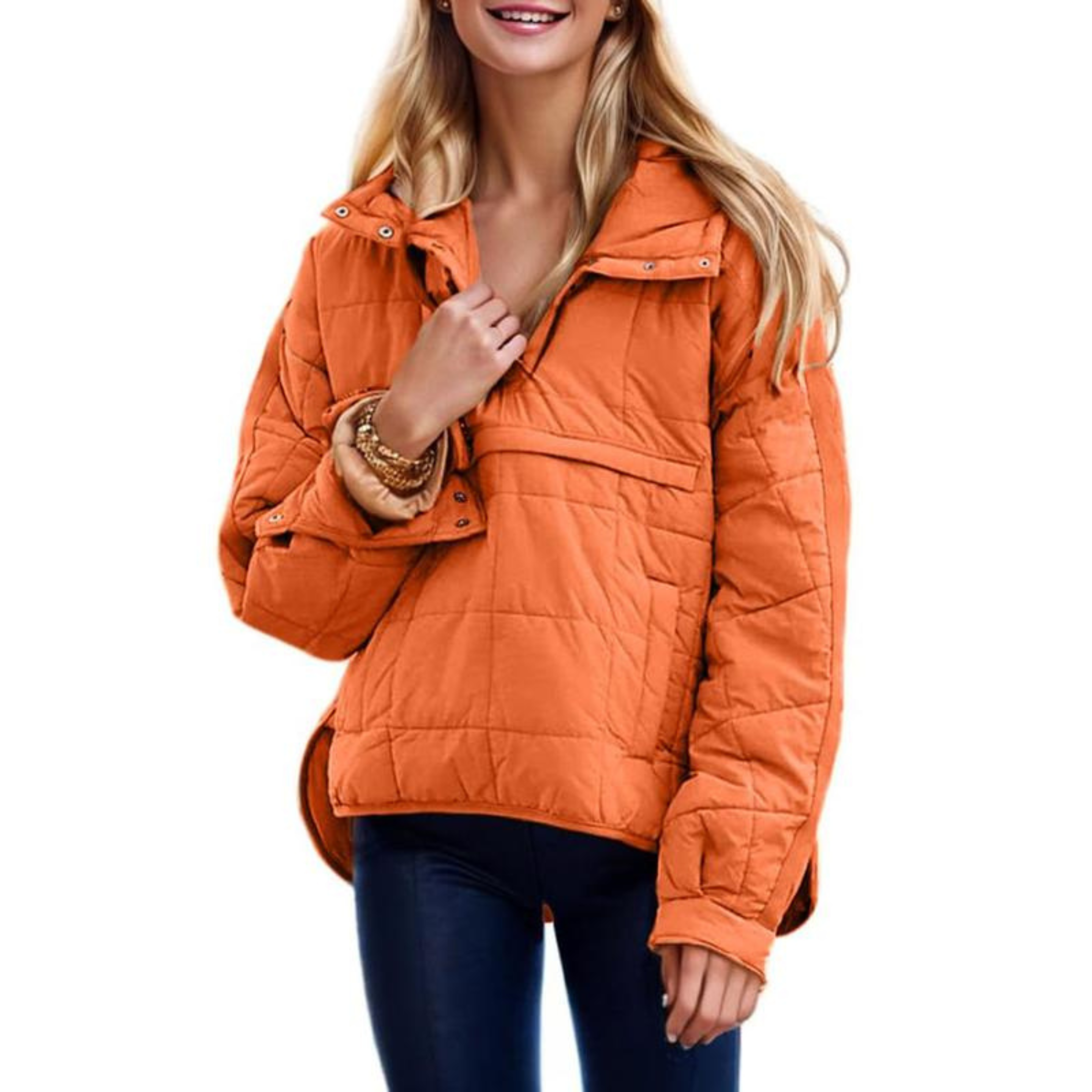 Oversized hooded pullover everyday hoodie for women | Farrell -1