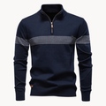 Classic heritage stripe everyday jumper for men | Durham -1