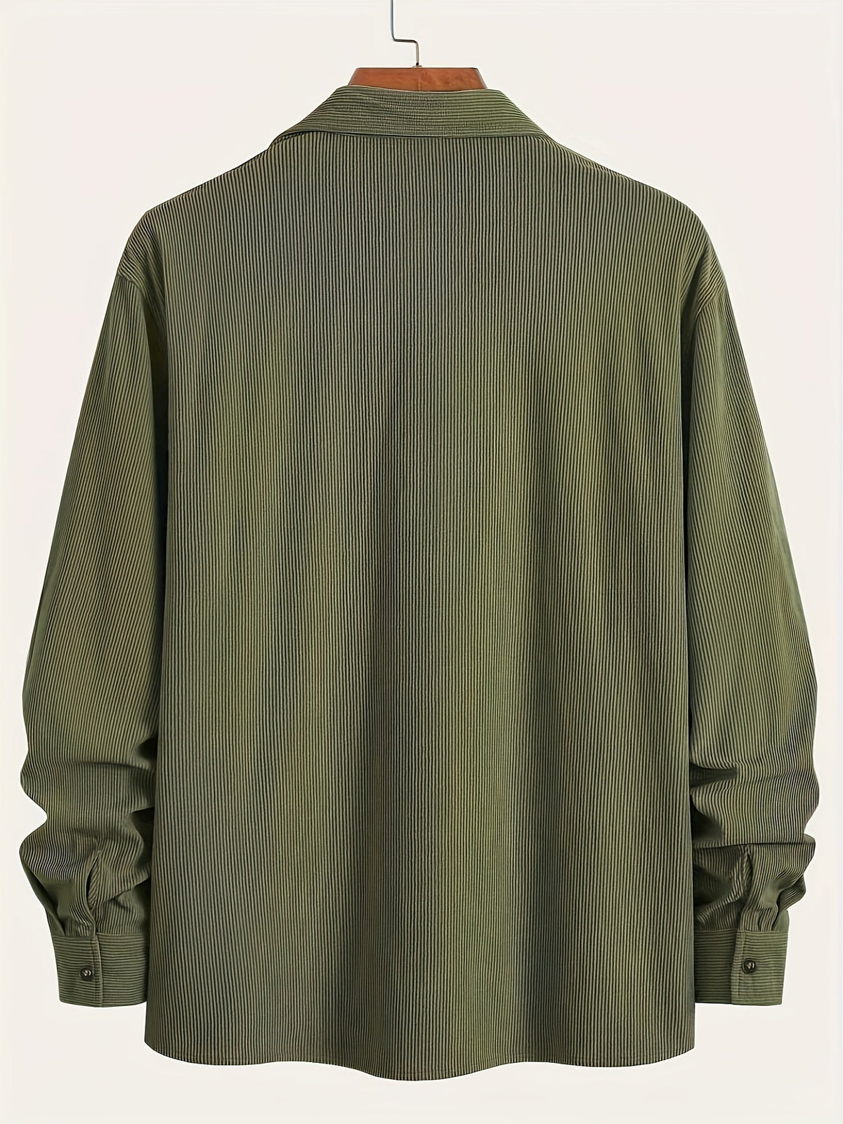 Classic textured cord everyday overshirt for men | Ellison -14
