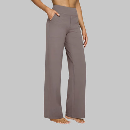 Comfortable stretch everyday trousers for women | Adele -1