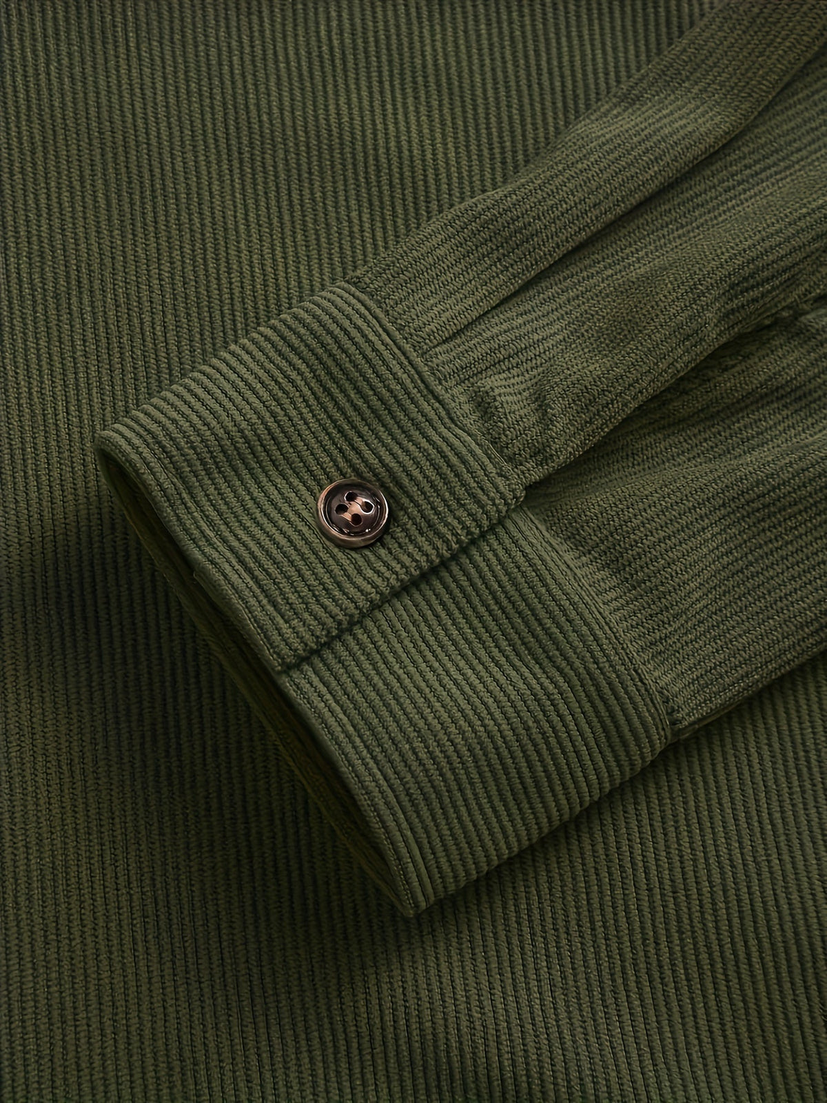 Classic textured cord everyday overshirt for men | Ellison -15