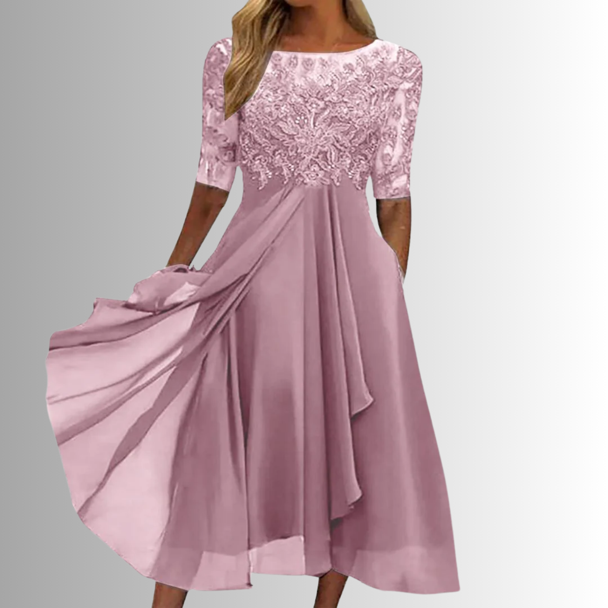 Elegant lace dress for women | Rhiana