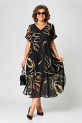 Cosy elegant relaxed everyday dress for women | Pauline -3