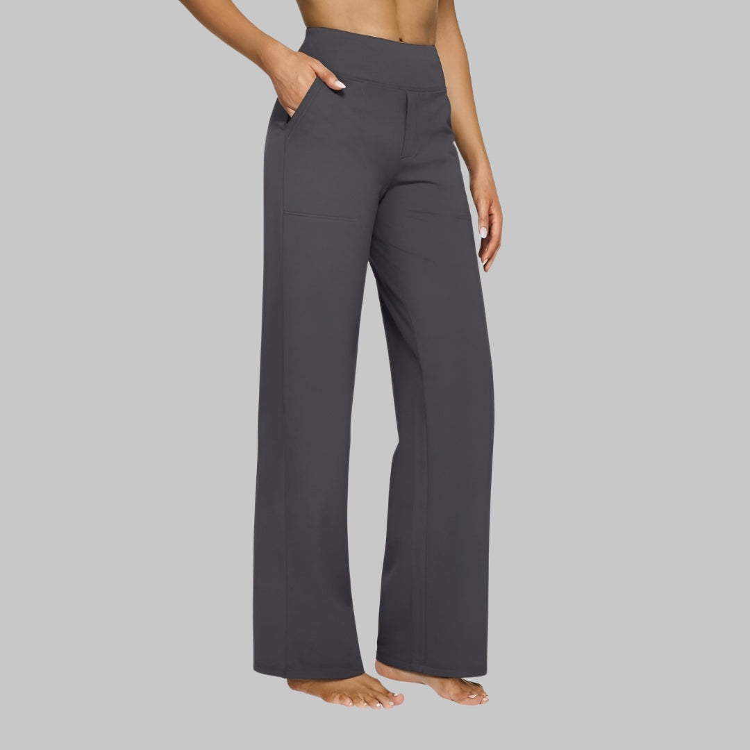 Comfortable stretch everyday trousers for women | Adele -5