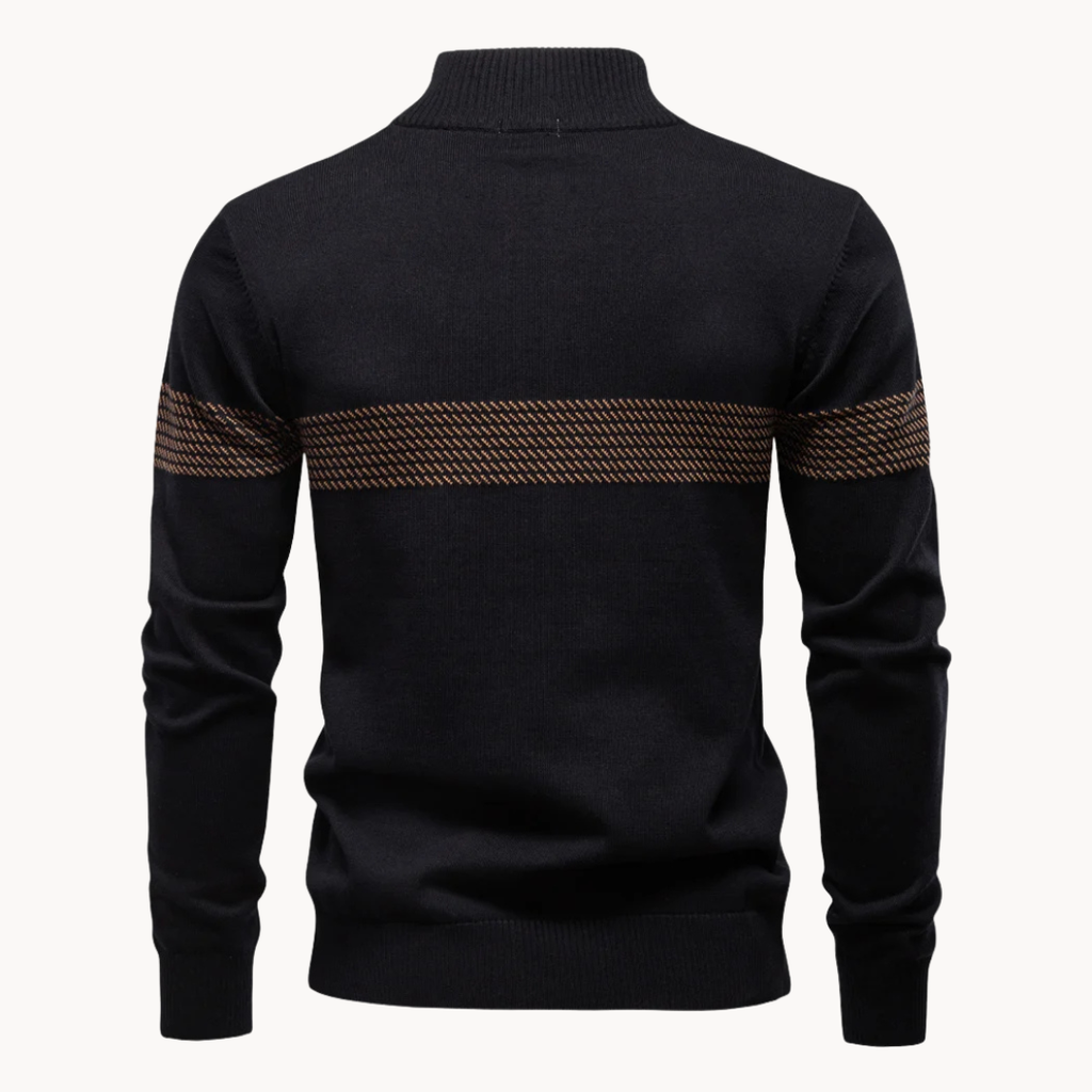 Classic heritage stripe everyday jumper for men | Durham -8