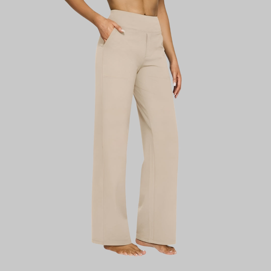 Comfortable stretch everyday trousers for women | Adele -6