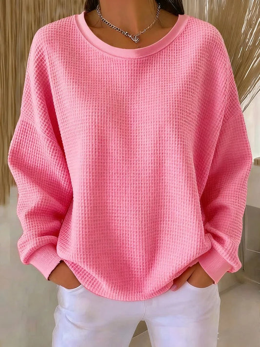 Classic relaxed everyday knit sweater for women | Nova -1