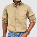 Classic long-sleeve everyday essential shirt for men | Nolan -1