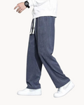 Classic relaxed corduroy everyday trousers for men -1