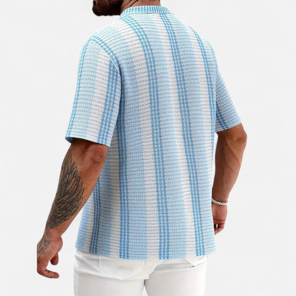 Button-front shirt for warm days for men | Elias