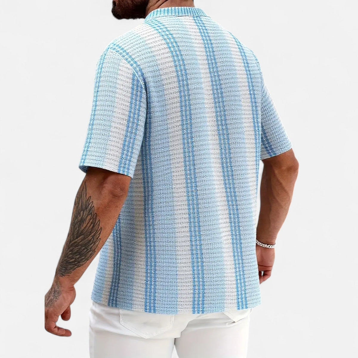 Button-front shirt for warm days for men | Elias