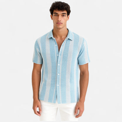 Button-front shirt for warm days for men | Elias
