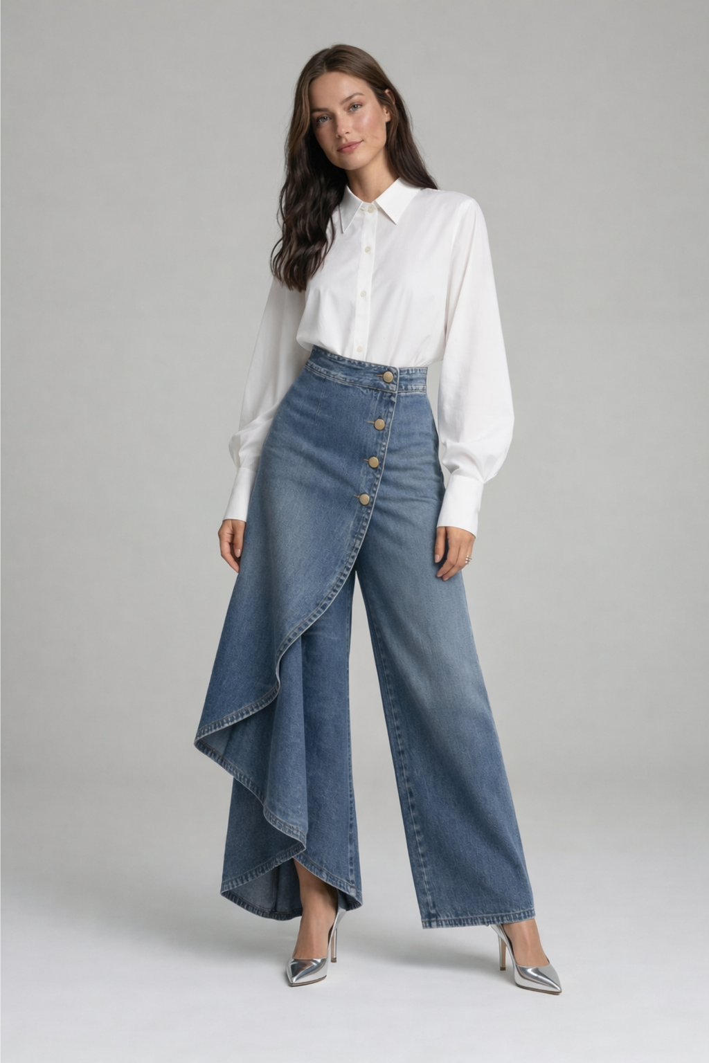 Sculpt high-waist everyday fitted jeans for women | Alina -13
