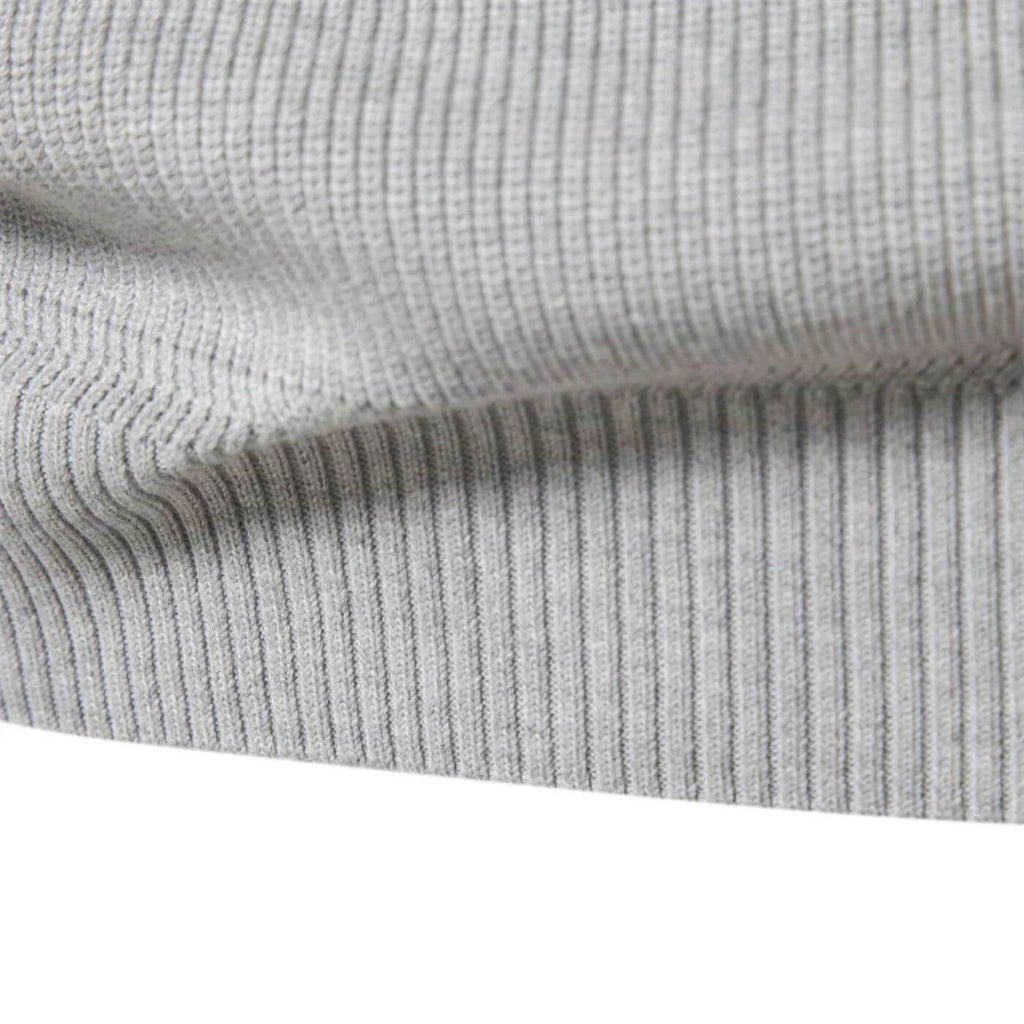 Half-zip knit sweater for men | Luke
