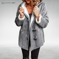 Stylish button-front coat for women | Amara