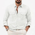 Casual long sleeve button-up shirt for men | Carter