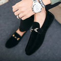 Classic suede formal everyday loafers for men -1