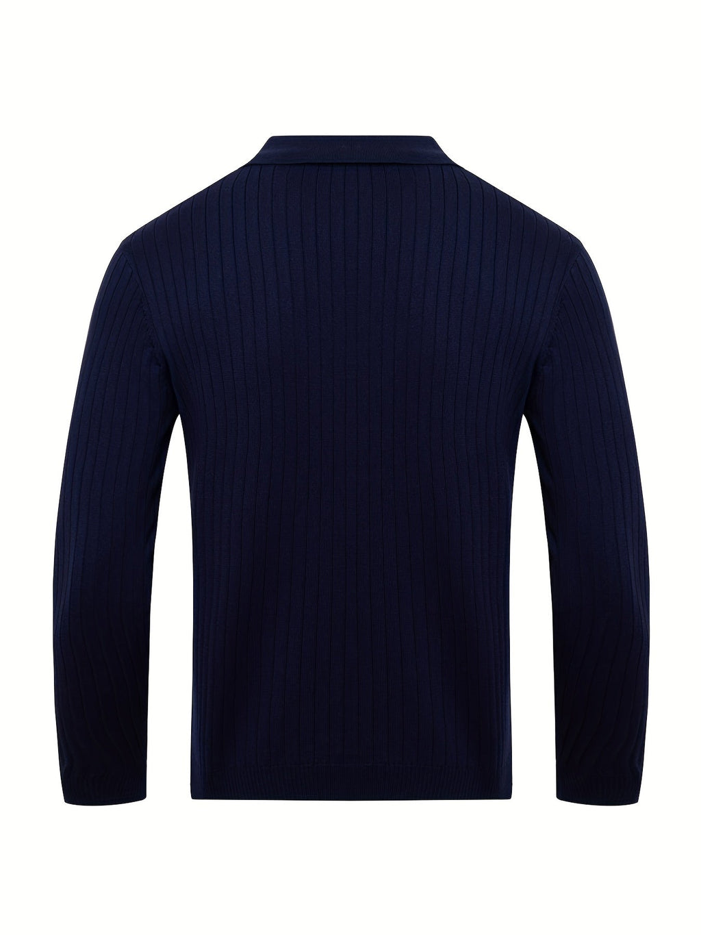 Classic V-neck knit everyday jumper for men | Callum -9