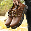 Rugged oxford shoes with classic silhouette for men | Cruz