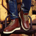 Retro boots with classic silhouette for men | Harrison