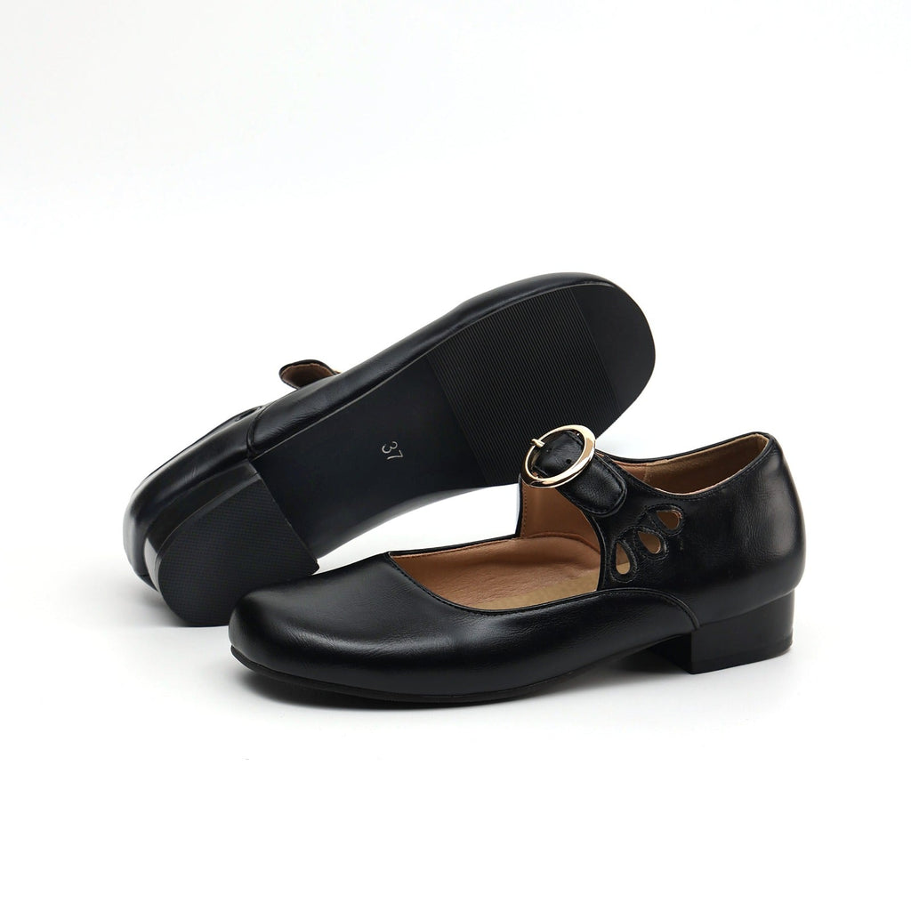 Classic orthopaedic everyday leather flats for women | Mary -3