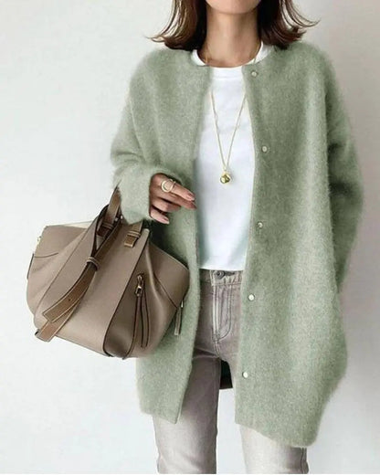Elegant wrap draped everyday vest gilet for women | Noelle -2