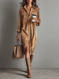 Classic elegant everyday dress for women | Lorena -1
