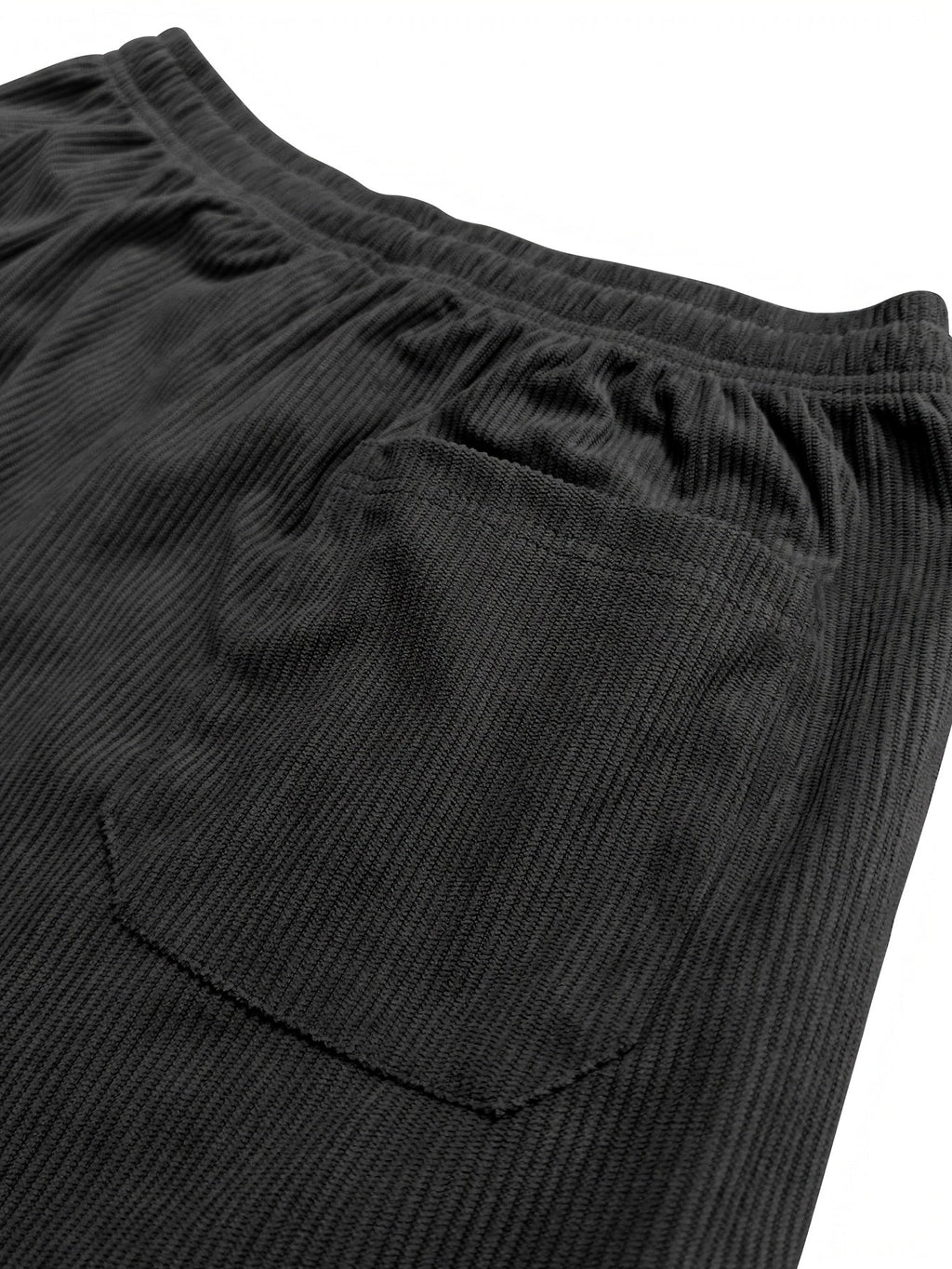 Relaxed drawstring corduroy everyday trousers for men | Ellison -16