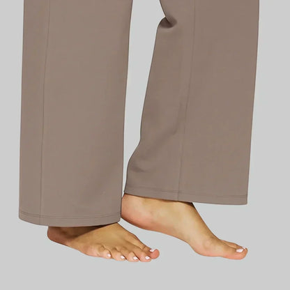 Comfortable stretch everyday trousers for women | Adele -4
