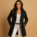 Classic wool everyday winter coat for women | Mary -1