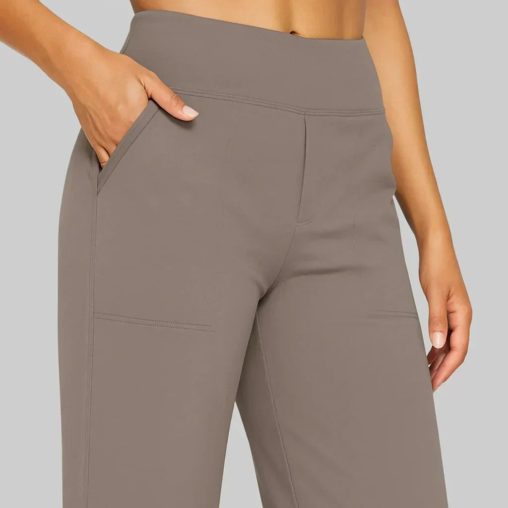 Comfortable stretch everyday trousers for women | Adele -2