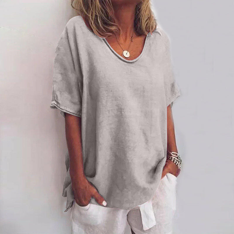 Comfy loose-fit relaxed everyday top for women | Callie -2